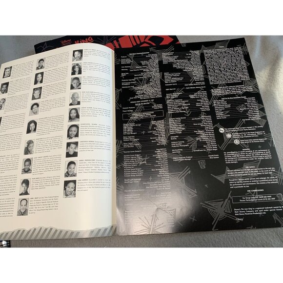 Disney The Lion King Broadway Musical Program 1997 Theater - Picture 9 of 11